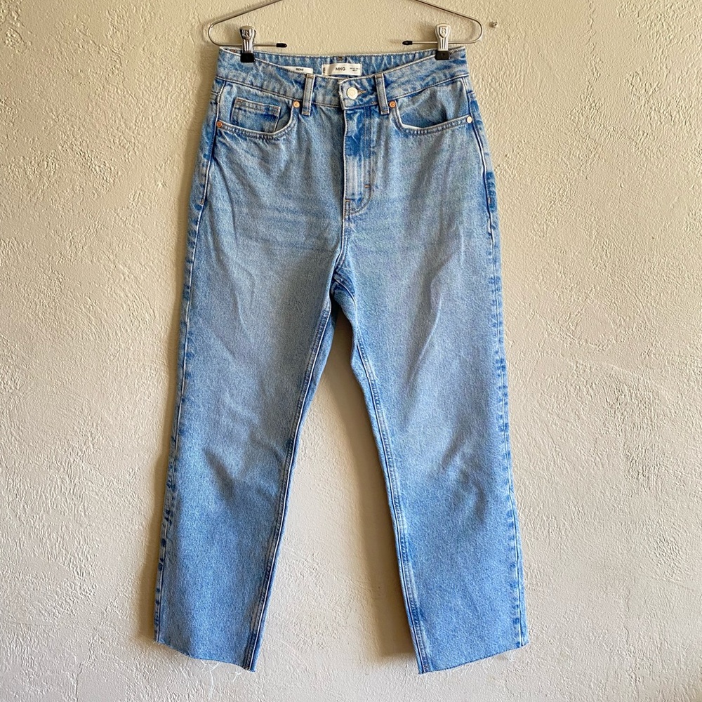 Mango Irene Straight Leg Jeans